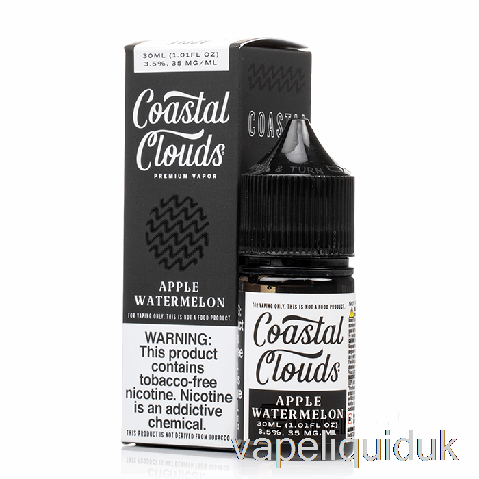 Apple Watermelon SALT - Coastal Clouds Co. - 30mL 50mg Vape Juice
